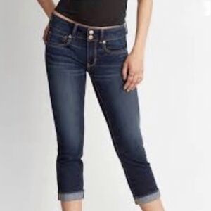 American Eagle Artist Crop Stretch   10